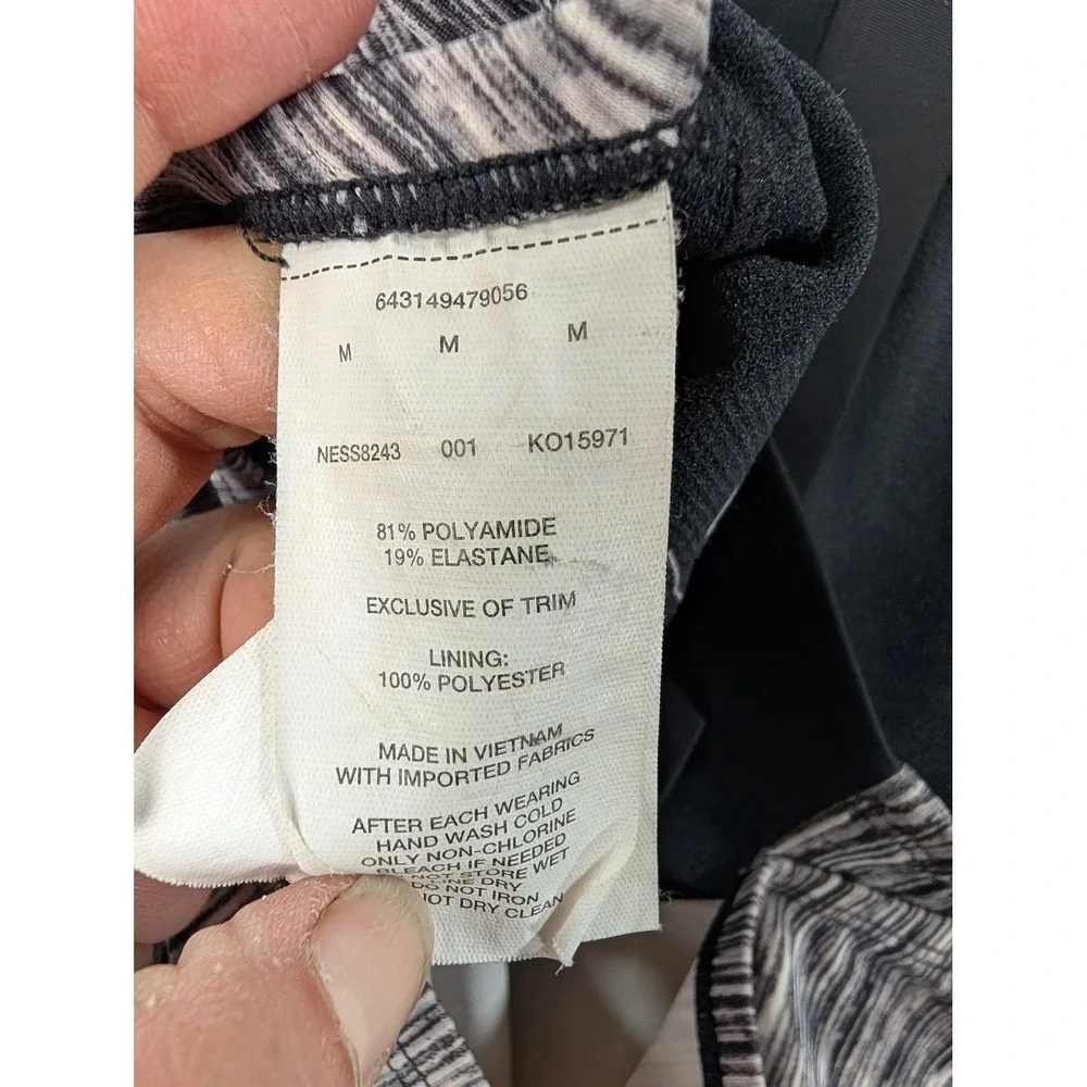 Nike Womens Racerback Tank Top Gray Space Dye Athletic Yoga Gym Size Medium